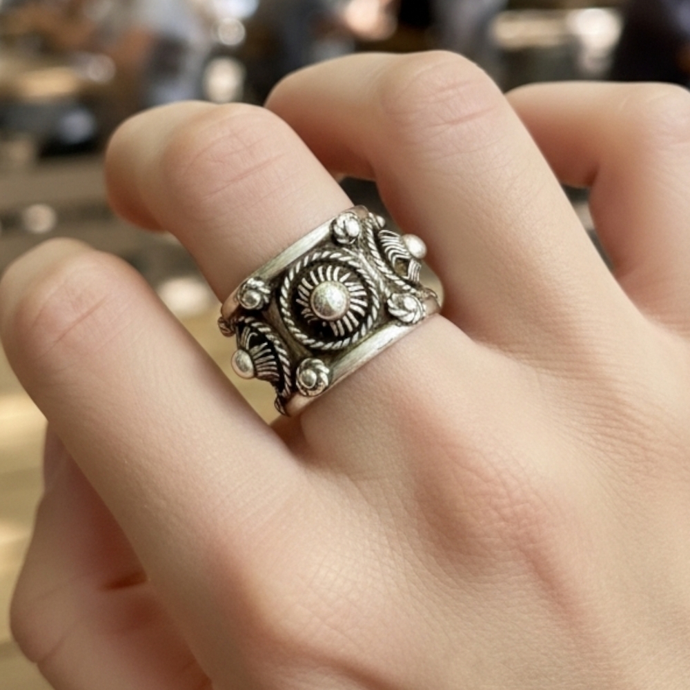 TAXCO Sterling Silver OOAK Ring!